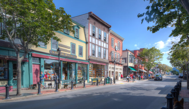 Downtown Bar Harbor, Maine - Virily