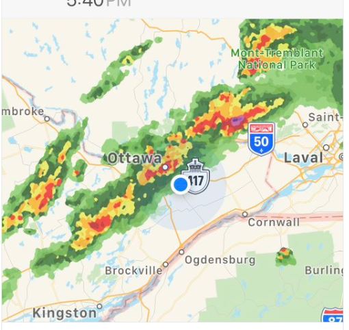 Tornado hits Dunrobin Ottawa and Gatineau - Virily